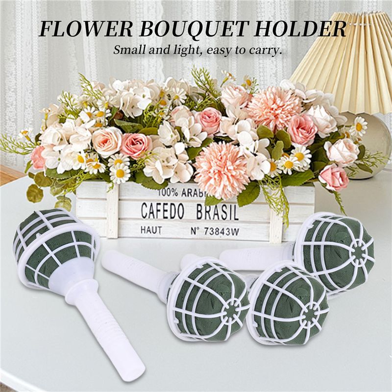 ABUL-8パックフォームフローラルハンドルブーケホルダー、 - Bouquet Holder Foam のレビューと価格