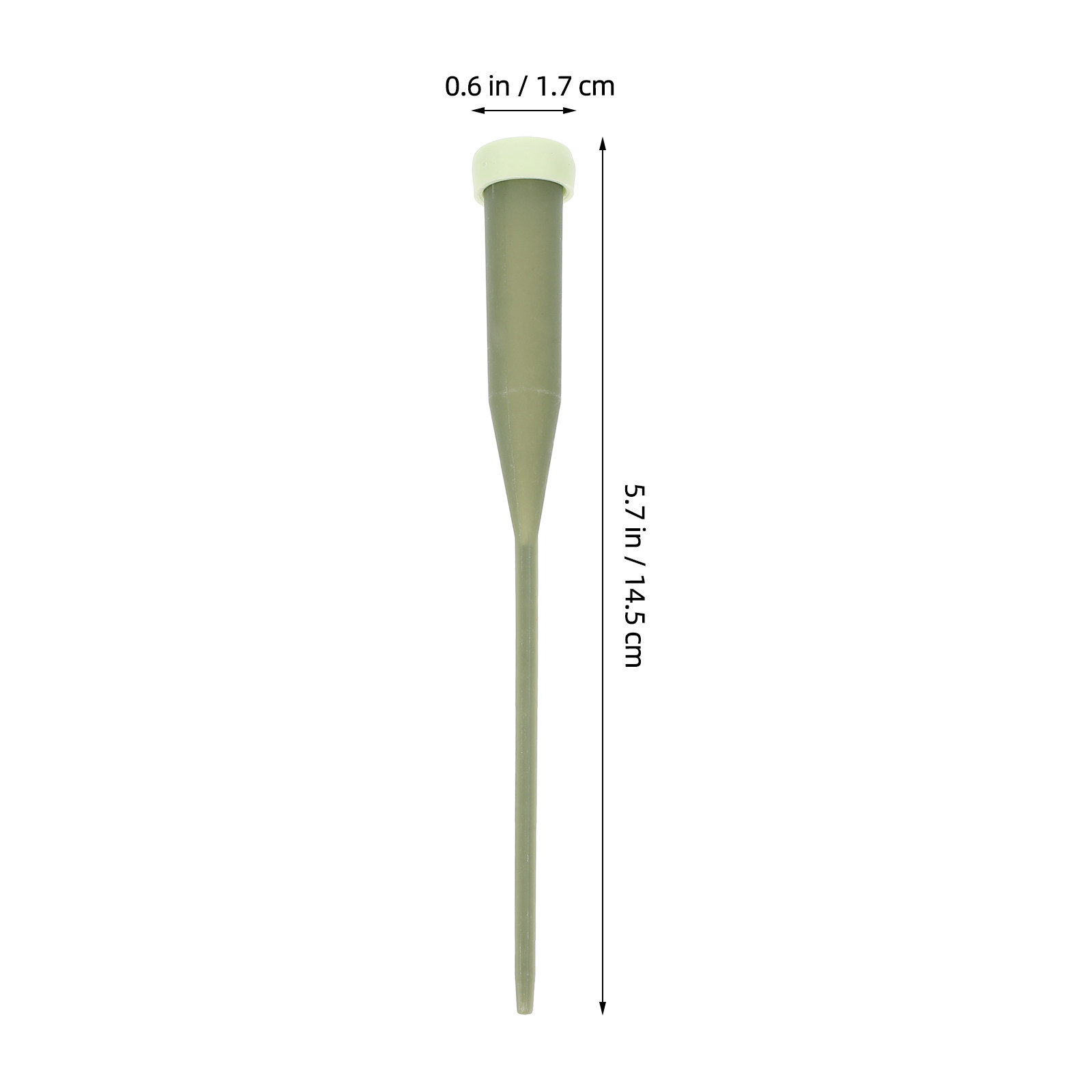 50個入り 145mm グリーンフローラルチューブ、単一の花 - Easy Florist Supply のレビューと価格