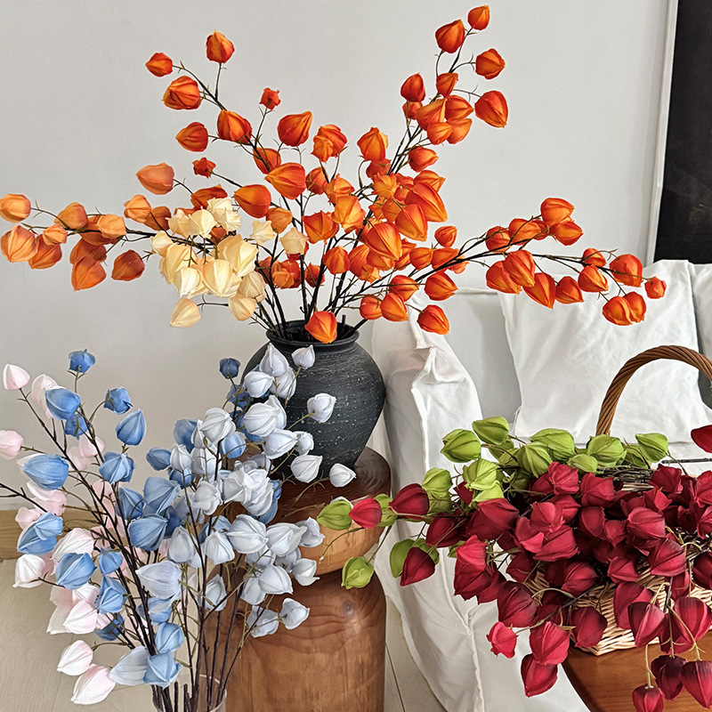 人工1mランタンフラワーブランチ ウェディングフラワー素材  - Florist Supply Vases のレビューと価格