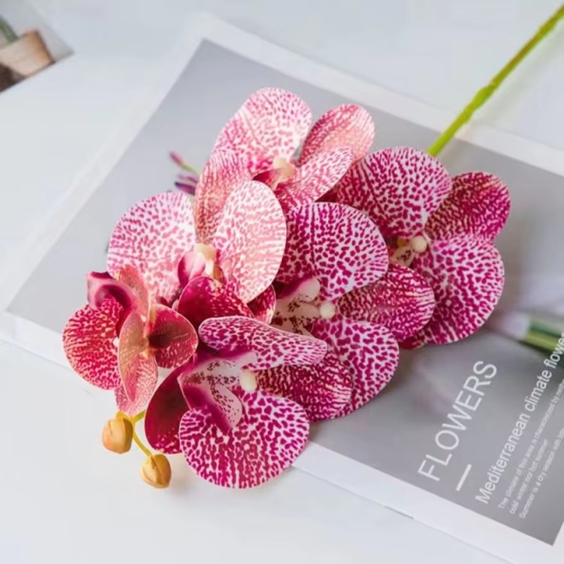 3D 造花プラスチック蝶蘭ホーム花瓶テーブル装飾結婚式屋外ガ - Florist Supply Vases のレビューと価格