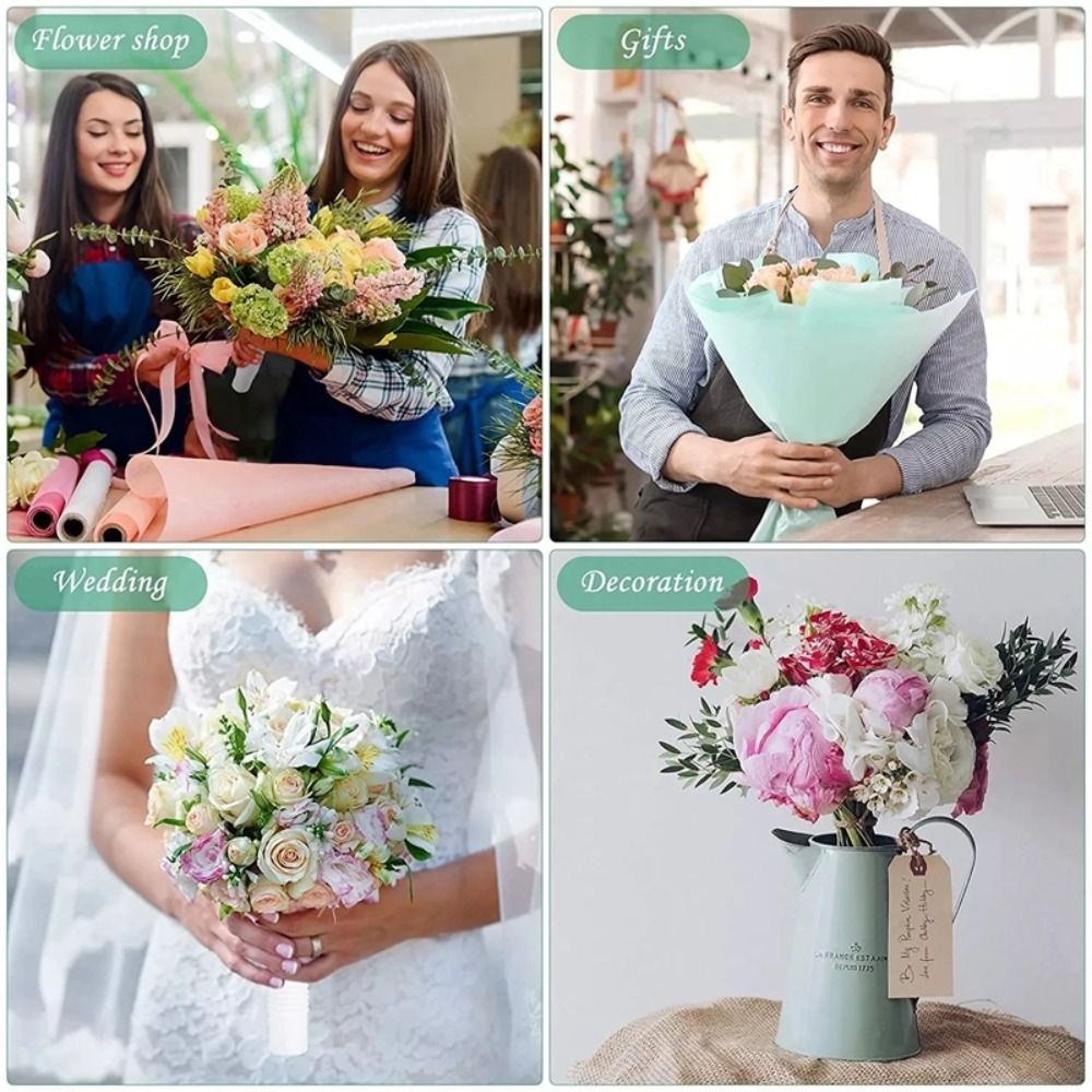 フラワーマッドパーティーウェディングデコレーションフラワーデ - Bouquet Holder Foam のレビューと価格