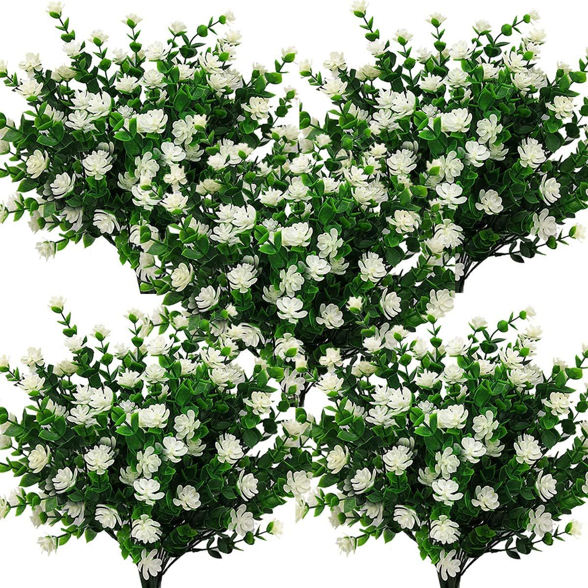 3/6 個人工植物の花ユーカリベビーブレスフェスティバル結婚 - Florist Supply Vases のレビューと価格