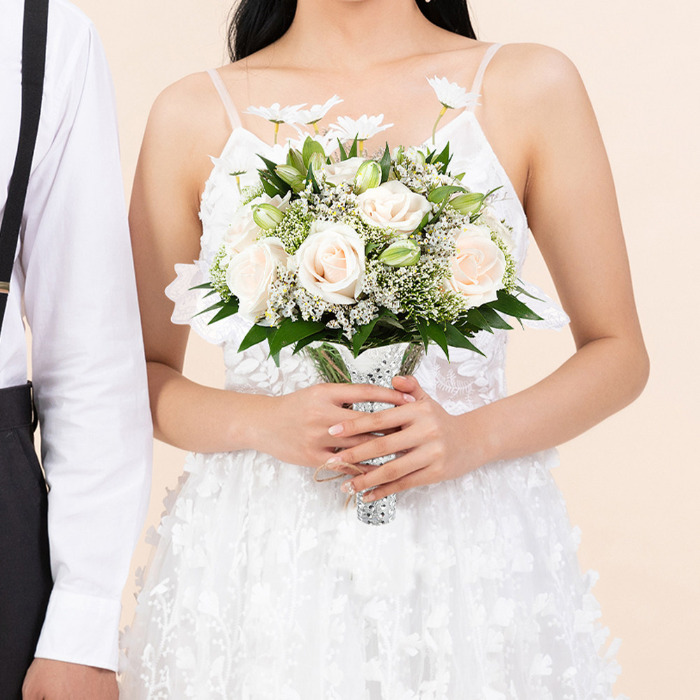 ブライダルブーケフォームホルダー ウェディングブーケハンドル - Bouquet Holder Foam のレビューと価格