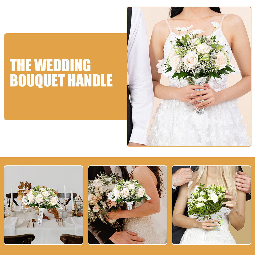 ブライダルブーケフォームホルダー ウェディングブーケハンドル - Bouquet Holder Foam のレビューと価格